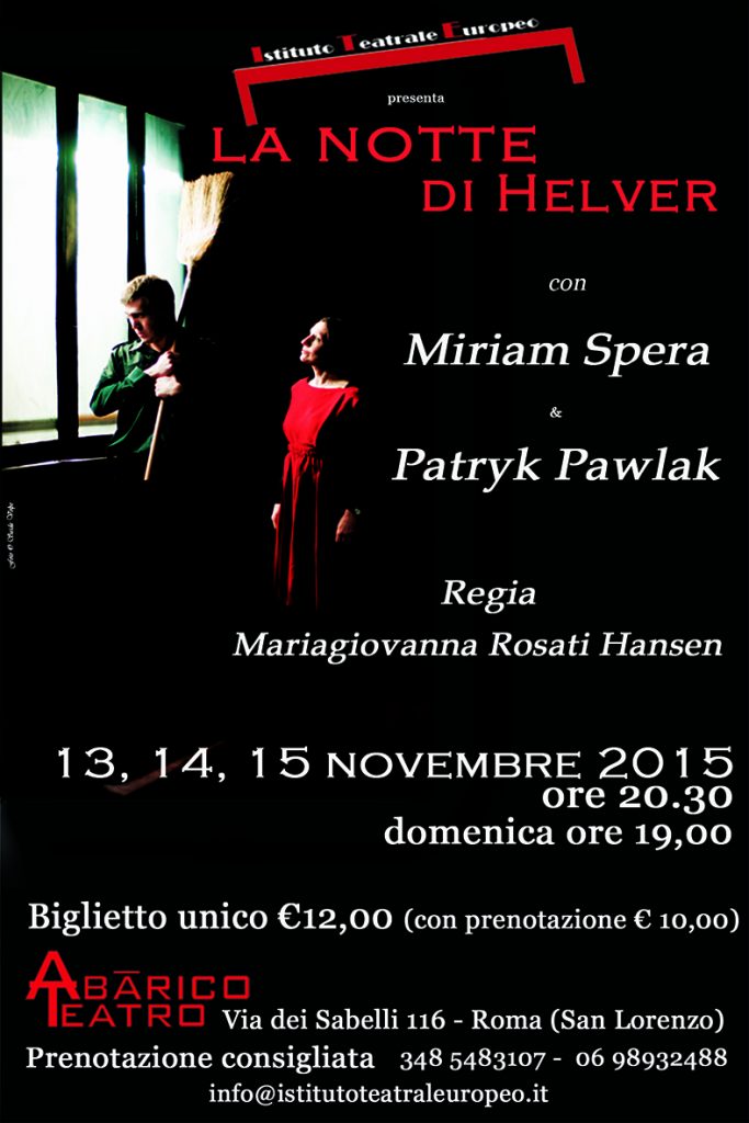 LA NOTTE DI HELVER